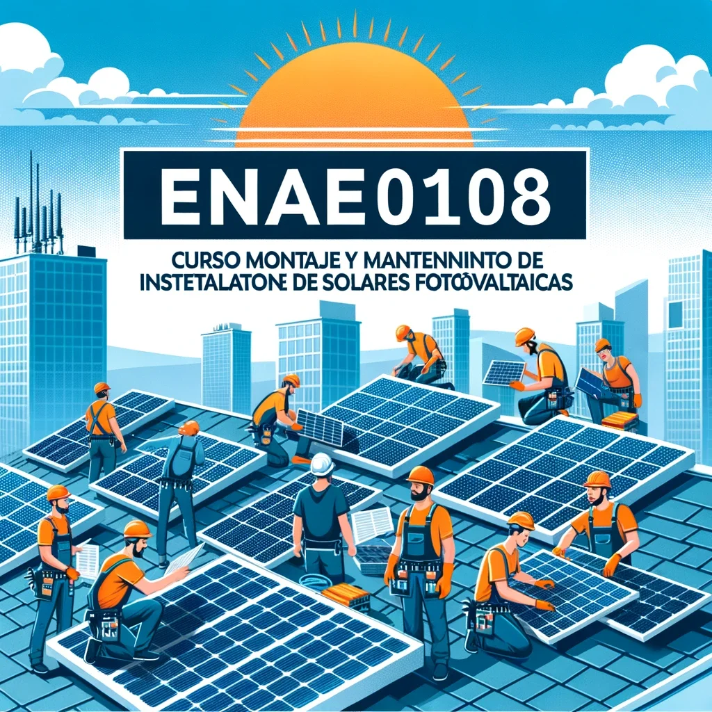 ENAE0108 SEPE curso montaje y mantenimiento de instalaciones solares fotovoltaicas